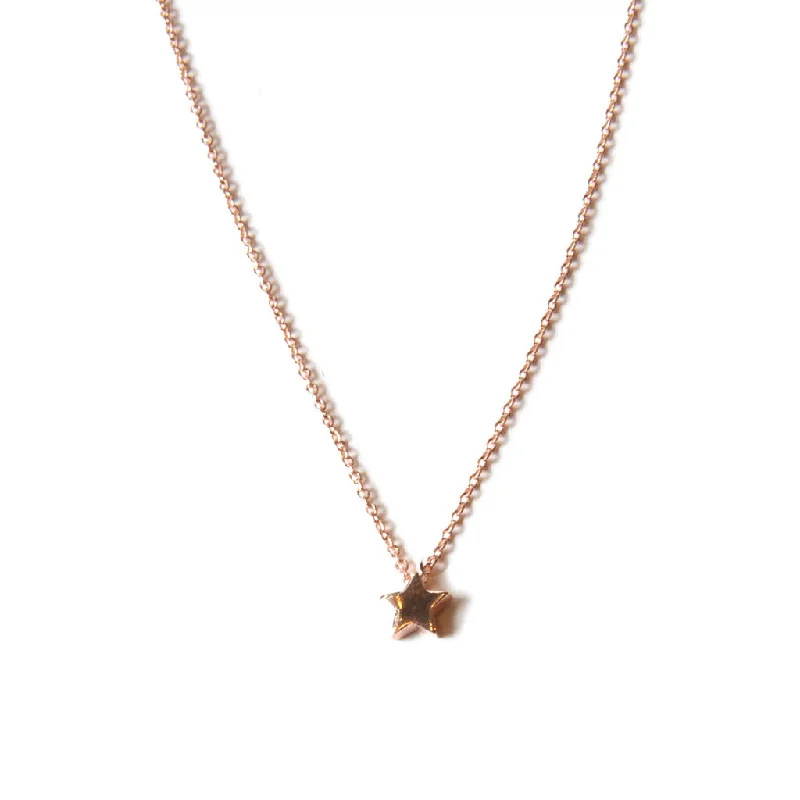 Mussel shell necklace-Star Necklace