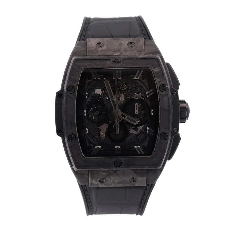 Kelp frond necklace-Hublot Spirit of Big bang Carbon Fiber Open Work Watch Reference# 641.qk.0110.rx.yoS