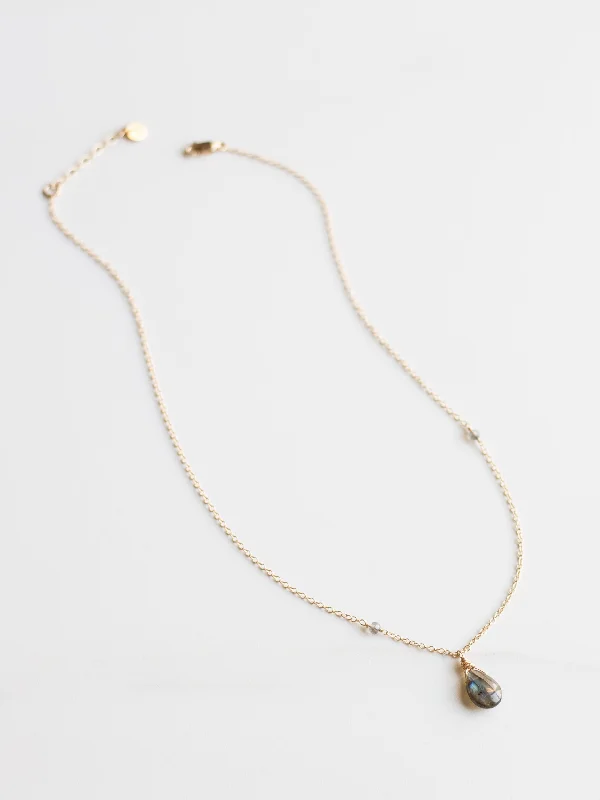 Sisal wrap necklace-Serenity Necklace