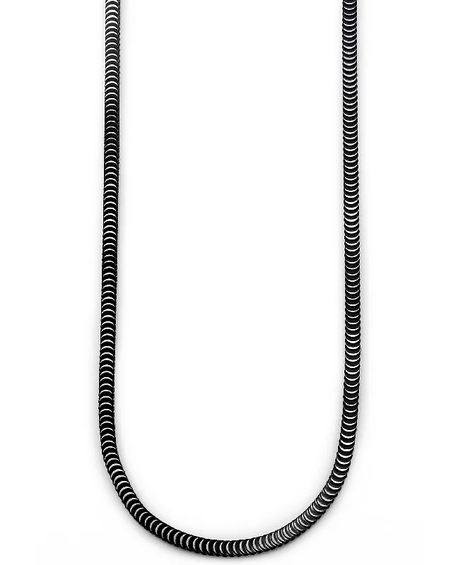 Tartan check necklace-Sutton Stainless Steel Snake Chain Necklace