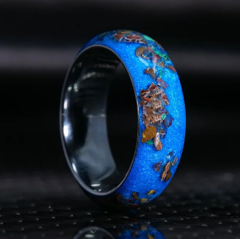 Zinc finish ring-Boundless Terra Glowstone Ring