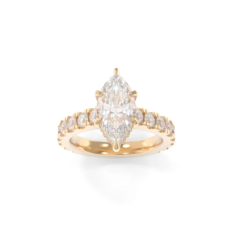 Beak tip ring-Sloan Ring Marquise