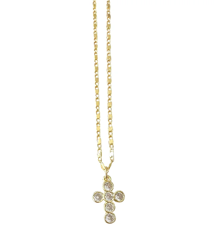 Lined stone necklace-Stevie Necklace