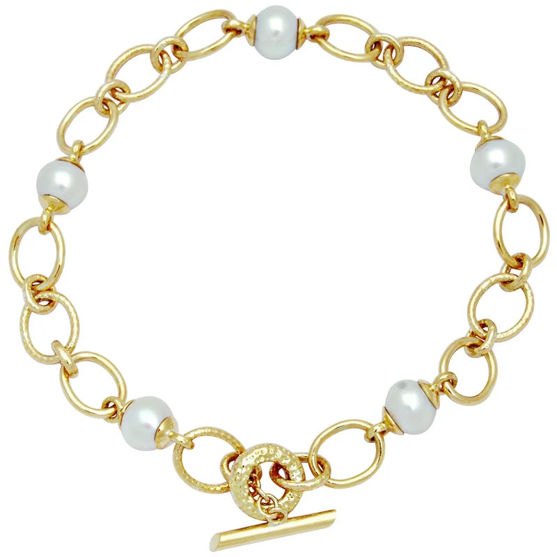 Toggle Necklace - South Sea Pearl