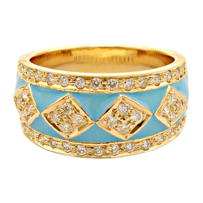 Ring-Diamond (Enamel)