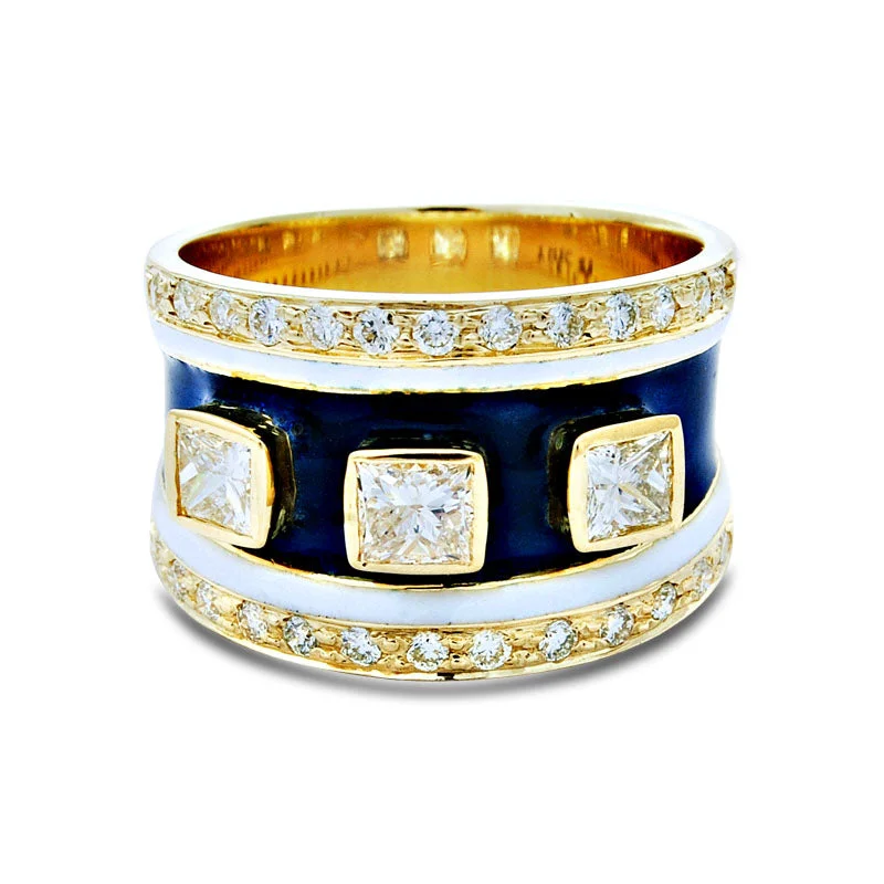 Ring-Diamond (Enamel)