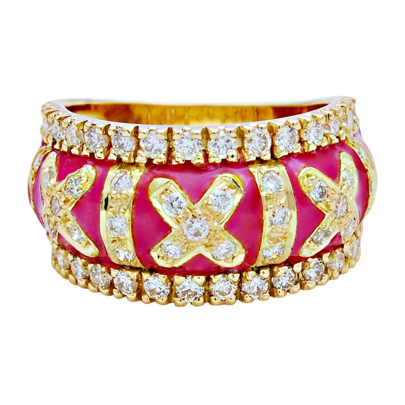 Ring-Diamond (Enamel)