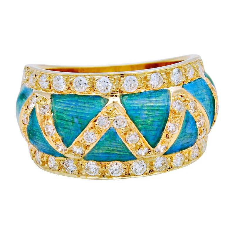 Ring-Diamond (Enamel)